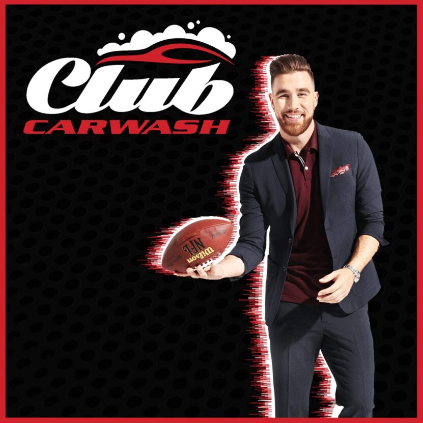 travis kelce is new co owner of club car wash